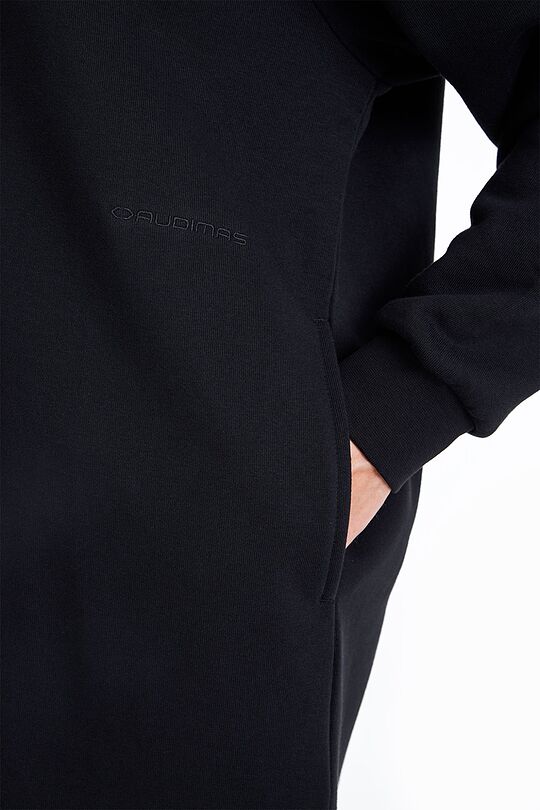 Sweatshirt dress 3 | BLACK | Audimas