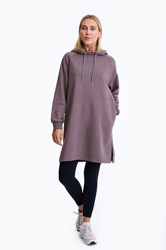 Sweatshirt dress 3 | BROWN | Audimas