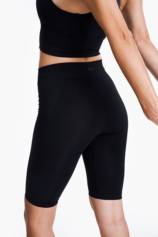 Seamless biker shorts 2 | BLACK | Audimas