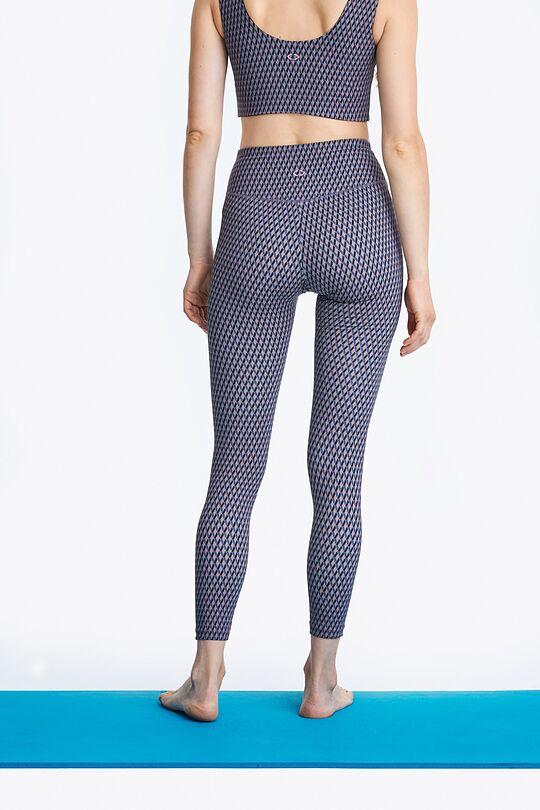 Functional printed leggings 3 | BROWN | Audimas