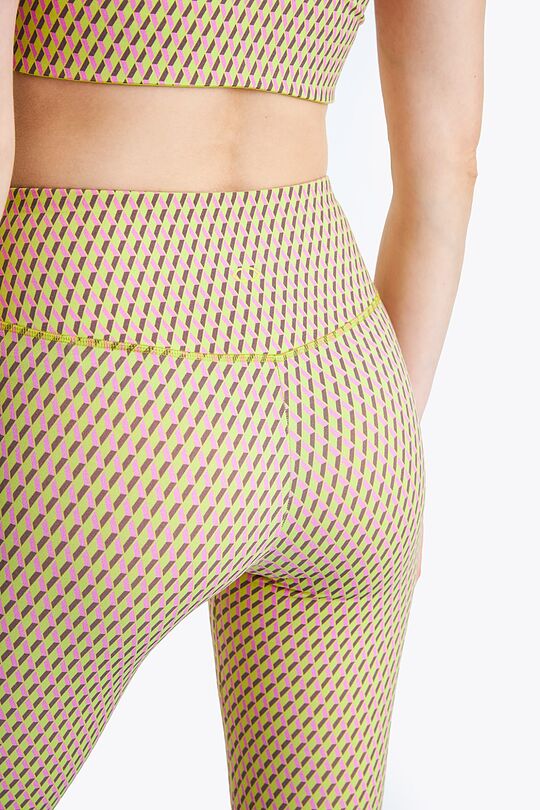 Functional printed leggings 3 | YELLOW/ORANGE | Audimas