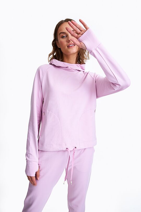 Soft touch modal sweatshirt 1 | PINK | Audimas