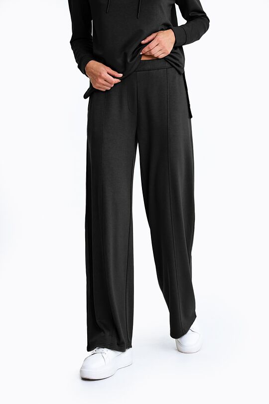 Wide leg trousers 2 | BLACK | Audimas