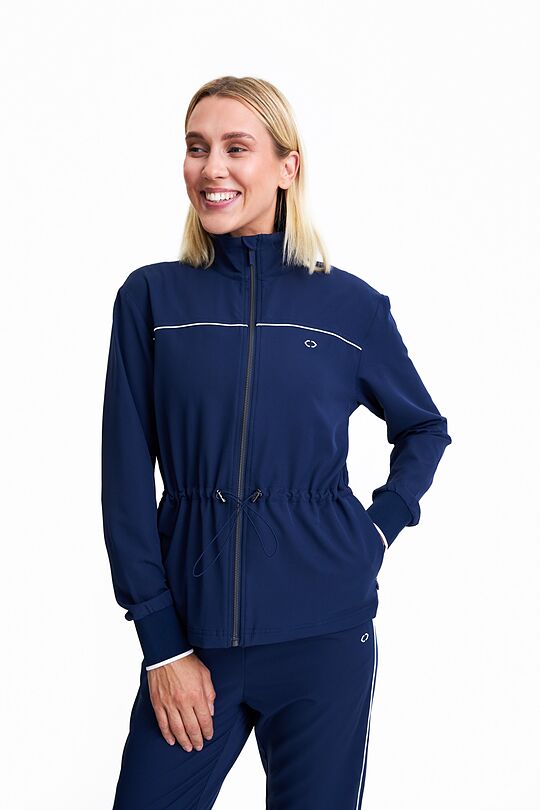 Stretch zip-through sweatshirt 1 | BLUE | Audimas