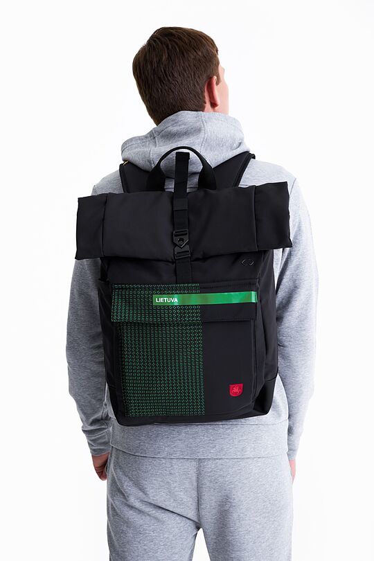 Medium size backpack 1 | BLACK | Audimas