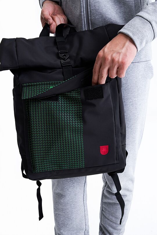Medium size backpack 4 | BLACK | Audimas