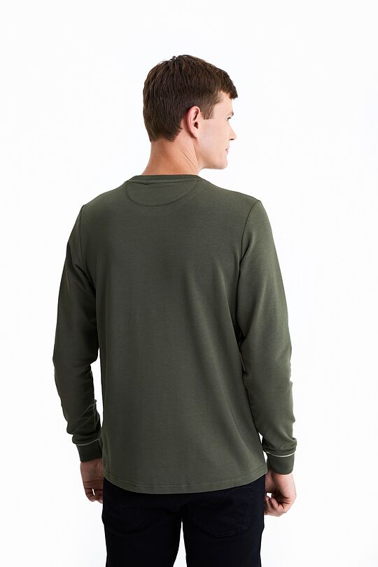 Long sleeve top 2 | GREEN/ KHAKI / LIME GREEN | Audimas