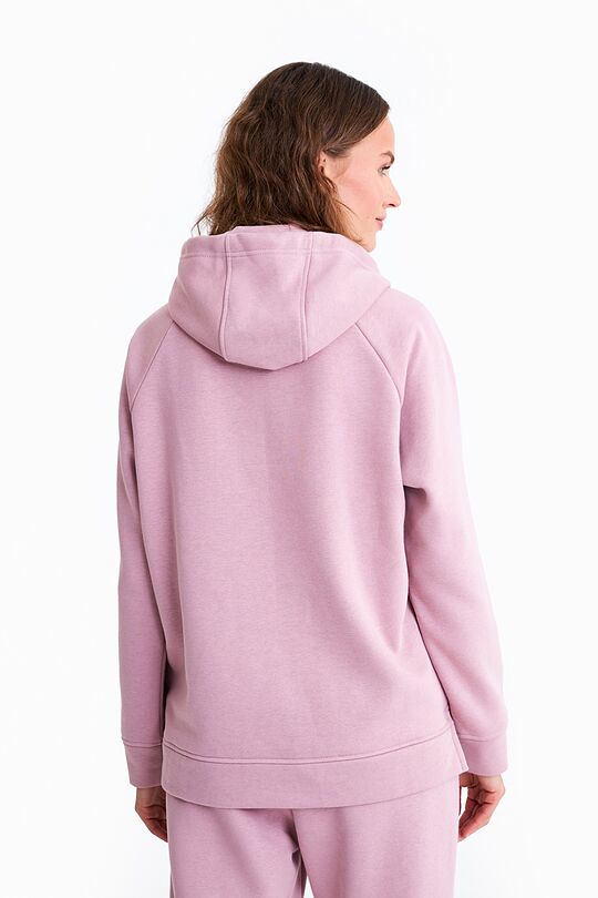 Oversized terry hoodie 2 | PINK | Audimas