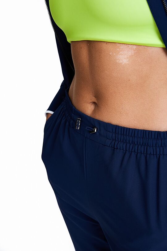 Stretch slim fit sweatpants 5 | BLUE | Audimas