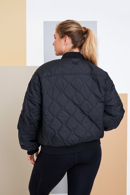 Short jacket with Thermore thermal insulation 2 | BLACK | Audimas