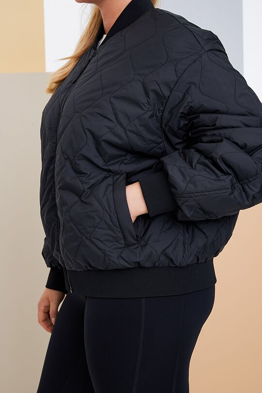 Short jacket with Thermore thermal insulation 4 | BLACK | Audimas