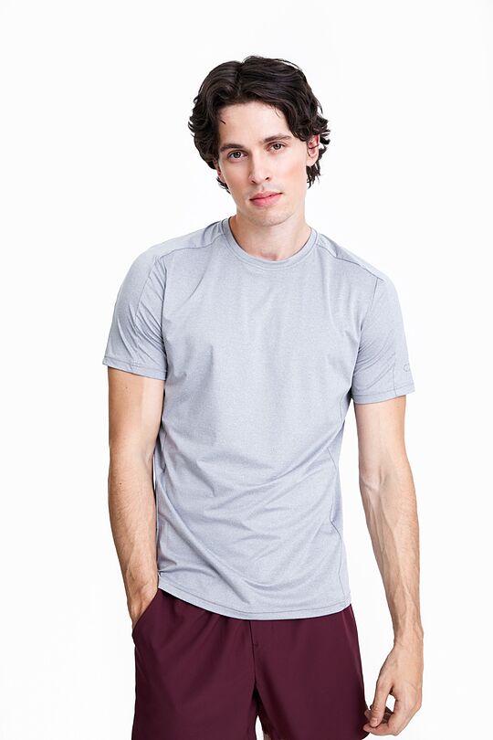 Active functional t-shirt 1 | GREY/MELANGE | Audimas