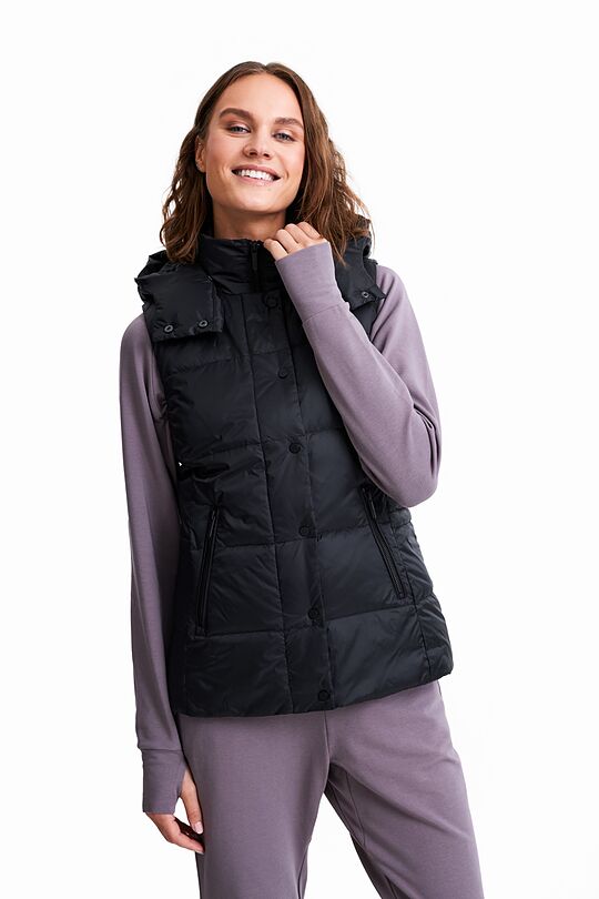 Puffer down vest 2 | BLACK | Audimas