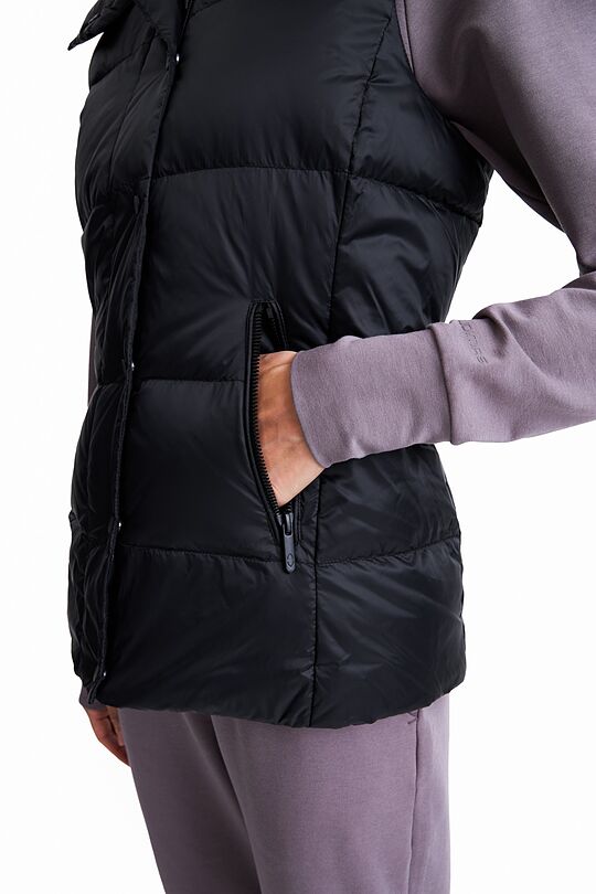 Puffer down vest 4 | BLACK | Audimas