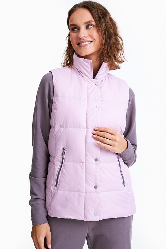 Puffer down vest 5 | PINK | Audimas