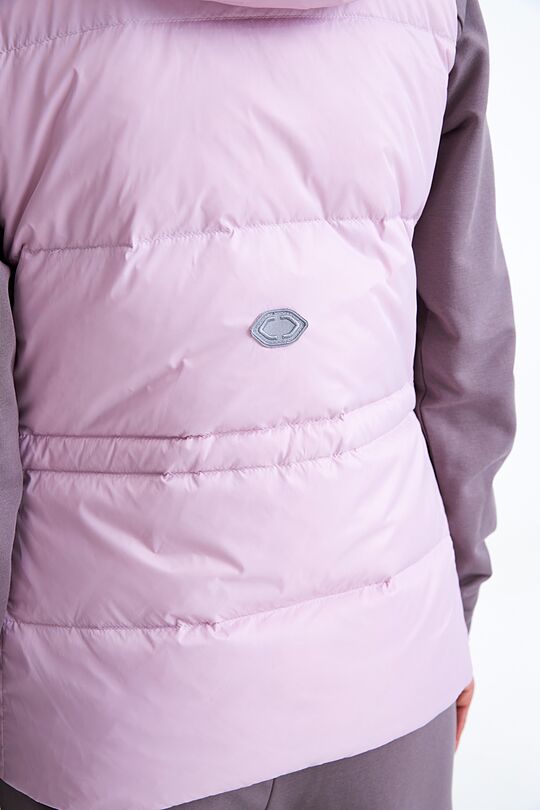 Puffer down vest 7 | PINK | Audimas