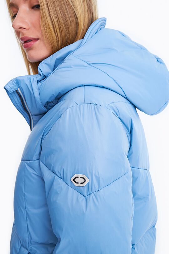 Long puffer down jacket 4 | BLUE | Audimas