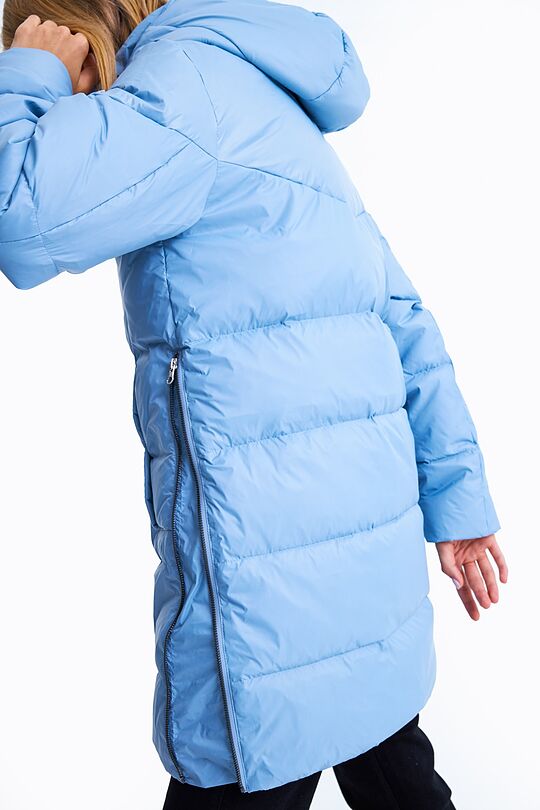 Long puffer down jacket 6 | BLUE | Audimas
