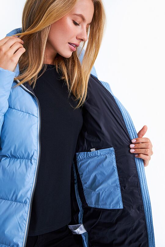 Long puffer down jacket 11 | BLUE | Audimas