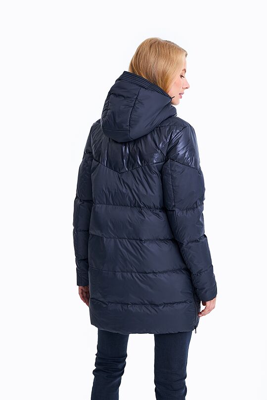 Long puffer down jacket 2 | BLACK | Audimas