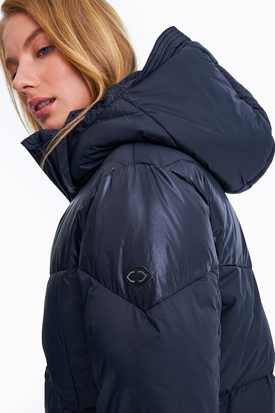 Long puffer down jacket 3 | BLACK | Audimas