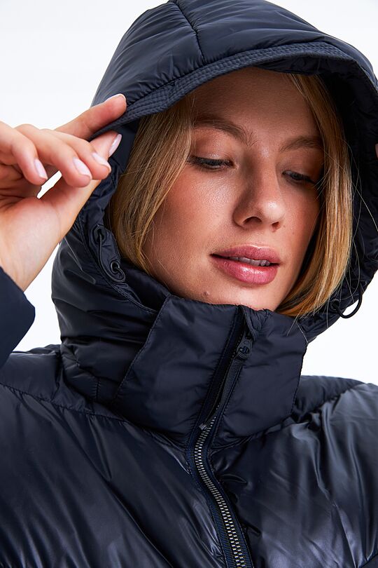 Long puffer down jacket 5 | BLACK | Audimas