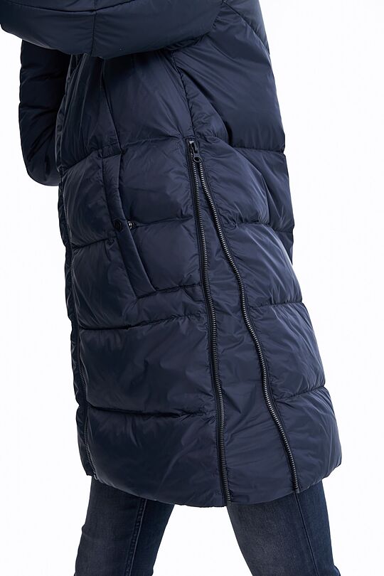 Long puffer down jacket 8 | BLACK | Audimas