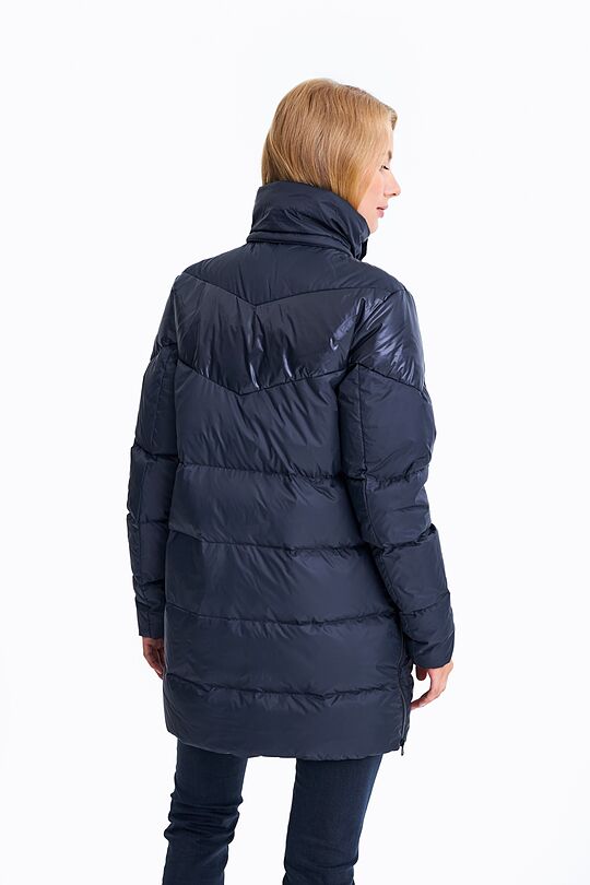 Long puffer down jacket 10 | BLACK | Audimas