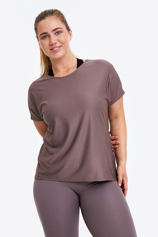 Active functional t-shirt 1 | BROWN | Audimas