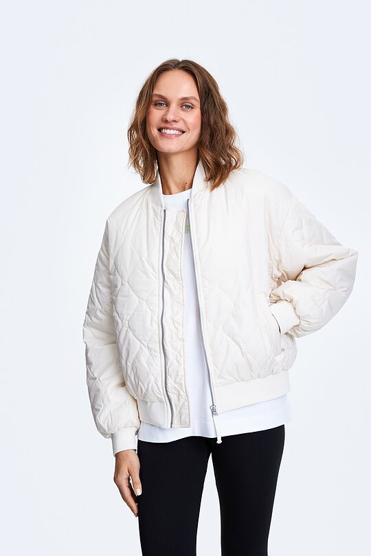 Short jacket with Thermore thermal insulation 1 | Cream | Audimas
