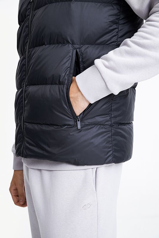 Puffer down vest 4 | BLACK | Audimas