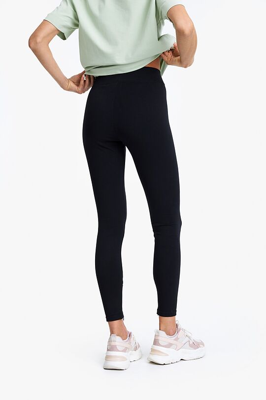 Cotton leggings 3 | BLACK | Audimas