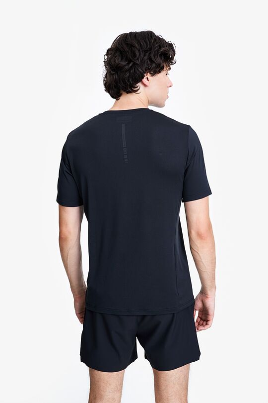 Laisvo silueto sportiniai marškinėliai 2 | BLACK | Audimas