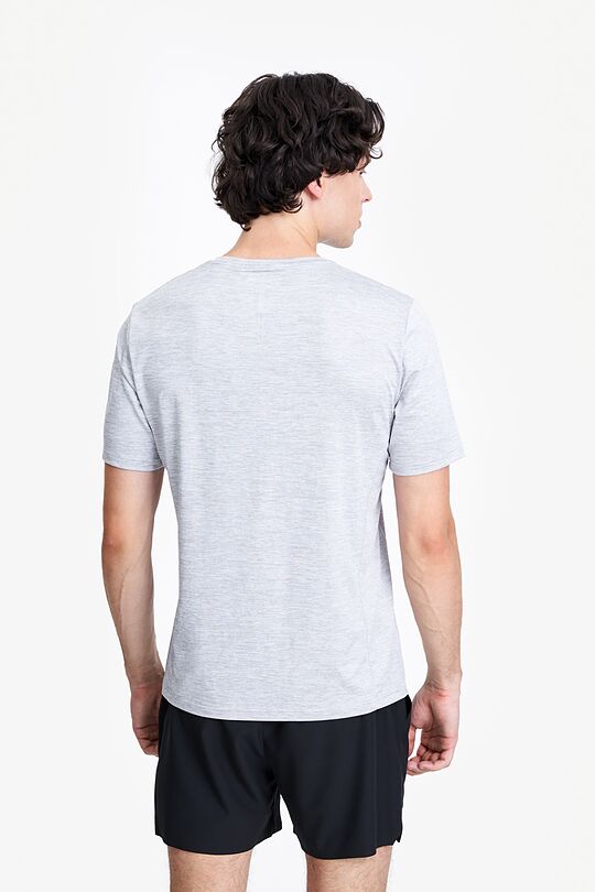 Relaxed fit training t-shirt 2 | GREY/MELANGE | Audimas