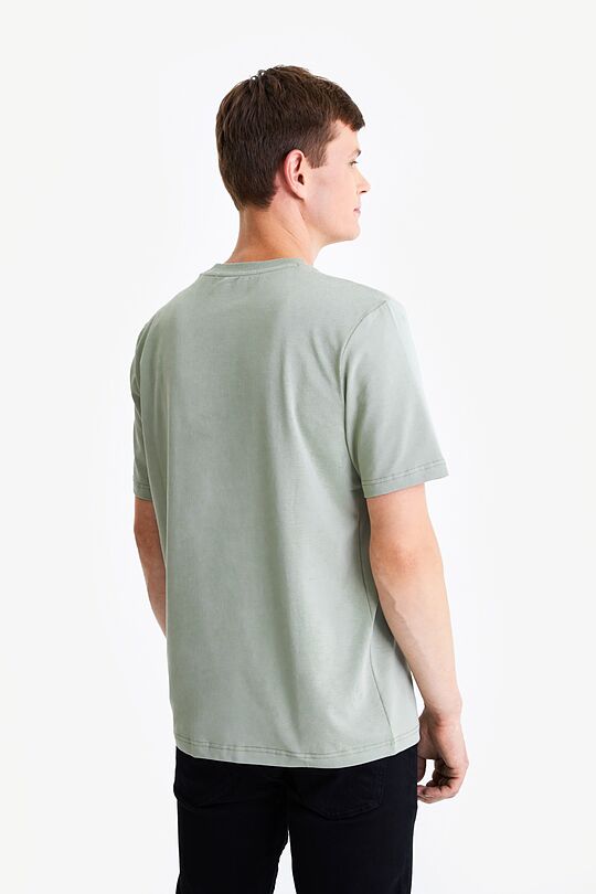 Cotton t-shirt 3 | GREEN/ KHAKI / LIME GREEN | Audimas