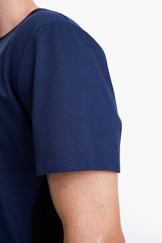 Organic cotton short sleeve top 3 | BLUE | Audimas