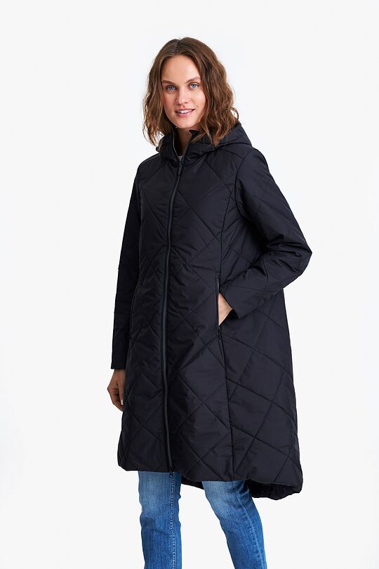 Thermore insulated quilted coat 3 | BLACK | Audimas