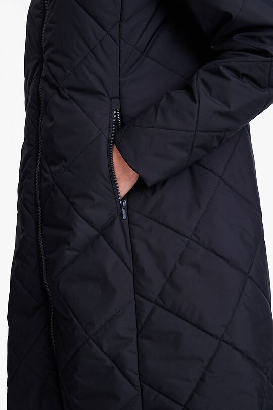 Thermore insulated quilted coat 6 | BLACK | Audimas