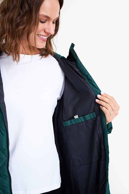 Thermore insulated quilted coat 7 | GREEN | Audimas