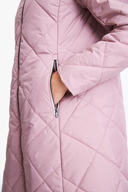 Thermore insulated quilted coat 5 | PINK | Audimas