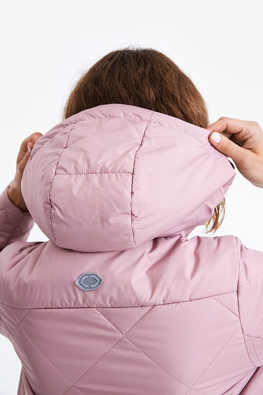 Thermore insulated quilted coat 6 | PINK | Audimas