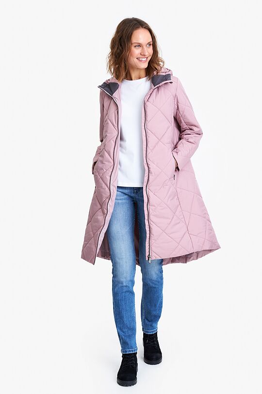 Thermore insulated quilted coat 8 | PINK | Audimas
