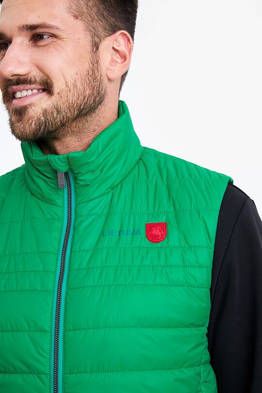 Thermore insulated padded vest 3 | GREEN | Audimas