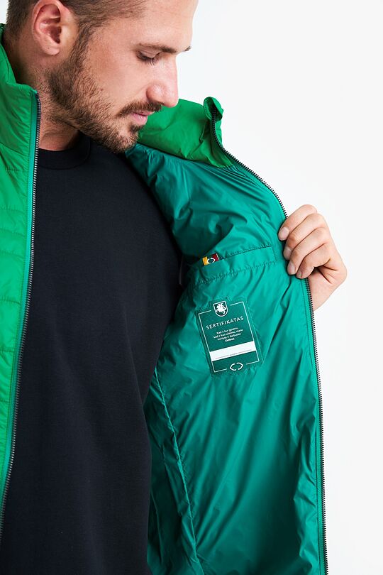 Thermore insulated padded vest 5 | GREEN | Audimas