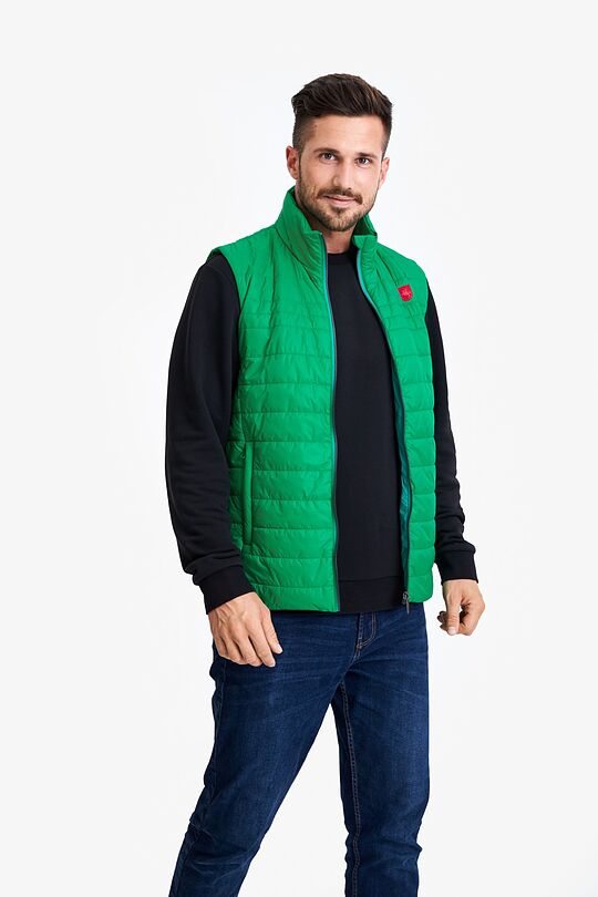 Thermore insulated padded vest 6 | GREEN | Audimas