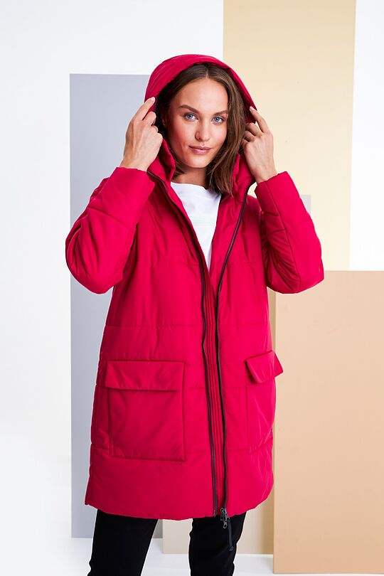 Coat with Thermore thermal insulation 7 | RED | Audimas