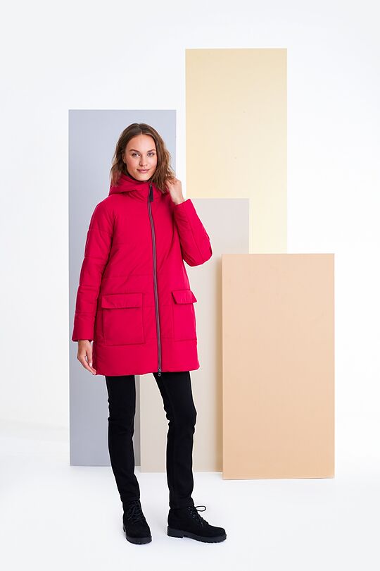 Coat with Thermore thermal insulation 8 | RED | Audimas