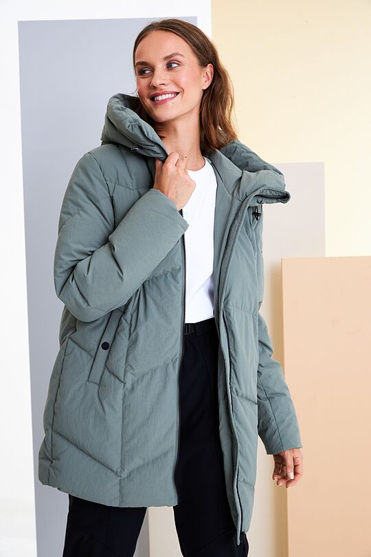 Puffer down jacket 8 | CHAKI | Audimas