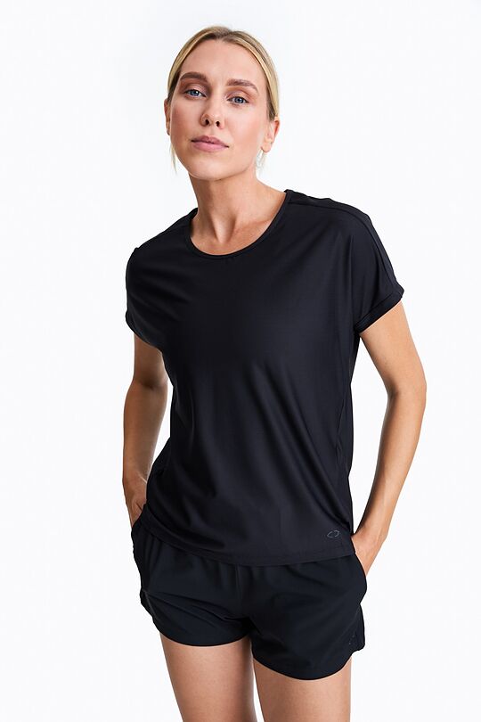 Active functional t-shirt 2 | BLACK | Audimas