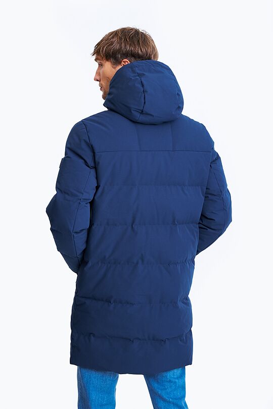 Long down jacket 2 | BLUE | Audimas